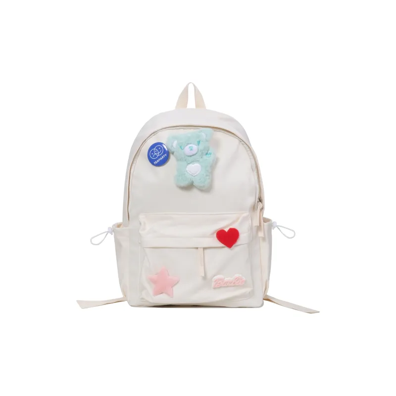OTA Fabric Backpack Unisex Ecru/Blue-0