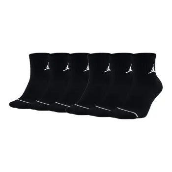 Jordan Basketball Socks Unisex Combo Set Black