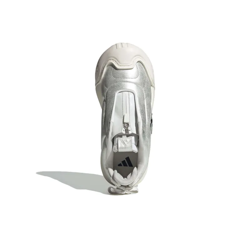 Adidas MAXXCOURT FOS Anti Slip Wear Resistant Low Top Casual Shoes Women's Silver White-3
