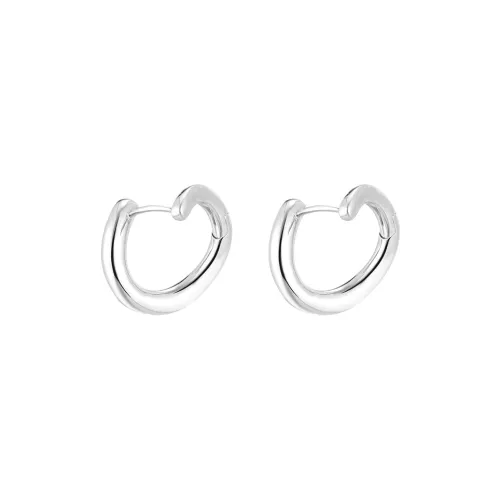 EAR PARTNER 925 Sterling Silver Needle+Copper Earrings Women's Gold/Silver