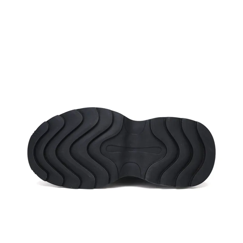 U7 Chunky Sneakers Men Low Top Black-3