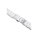 White-Crescent Ceramic Strap