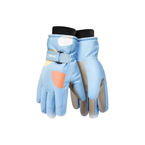 PEAK Polyester Other Gloves Kids' Blue