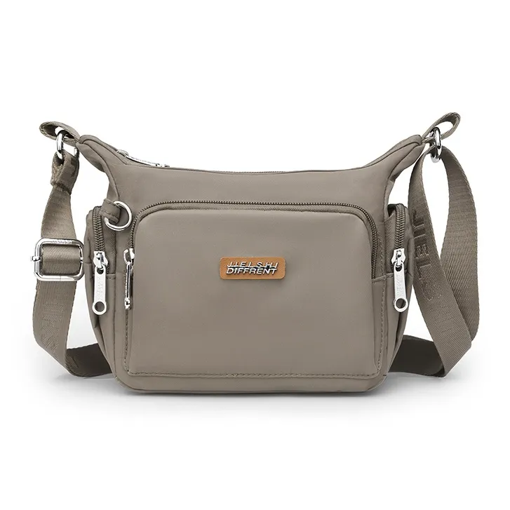 Gerlanx Nylon Fabric Crossbody Bag Unisex Multicolor-8
