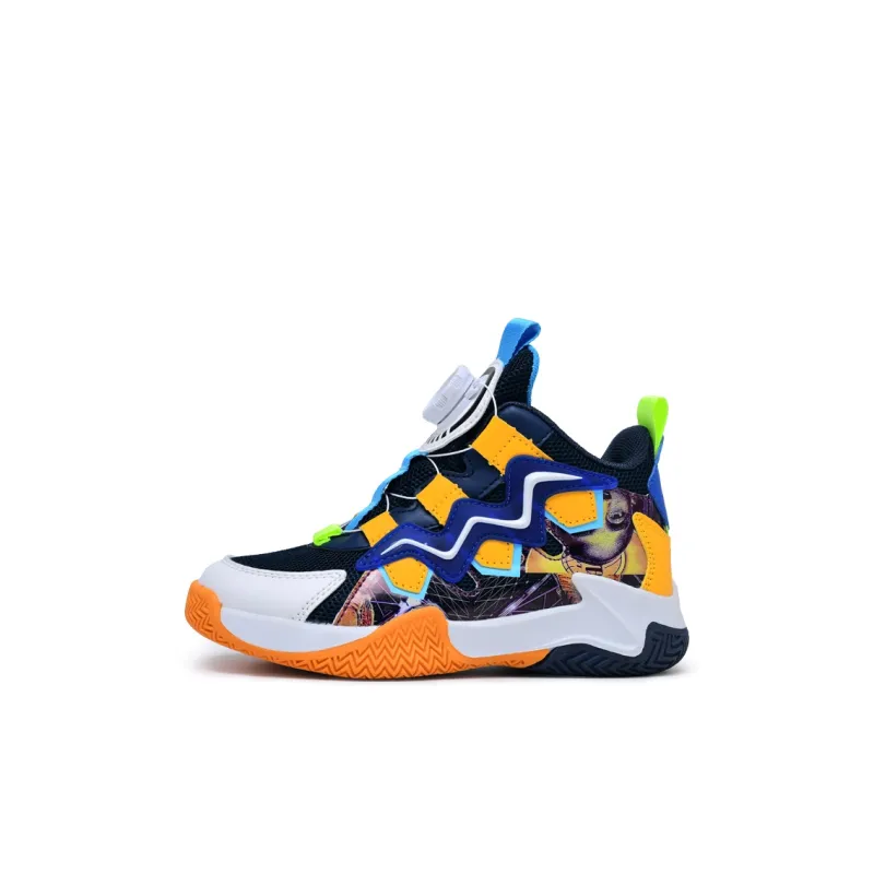 ROBINHOOD Slip Resistant And Abrasion Resistant Support Children's Basketball Shoes Kids'-2