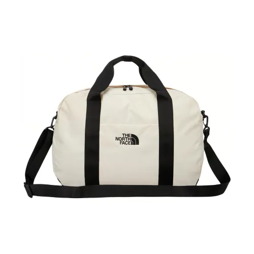 THE NORTH FACE Nylon One Shoulder Handbag Crossbody Bag Large Size Unisex Sand