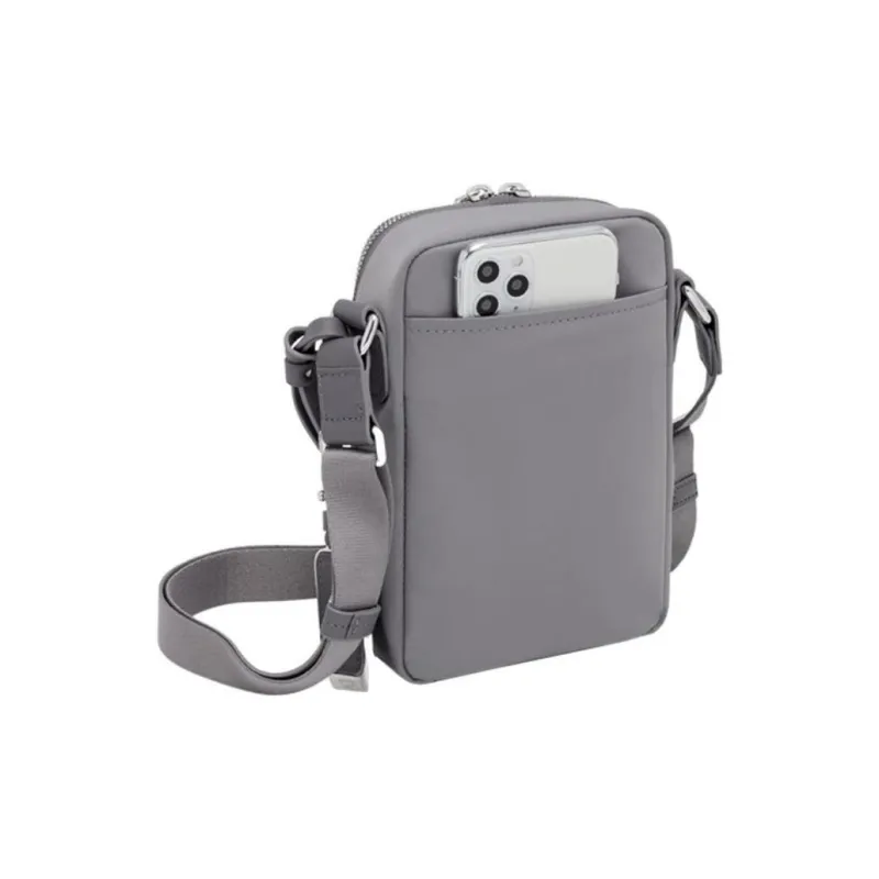 TUMI Voyageur Nylon Shoulder Bag, Crossbody Bag Women's Gray-2