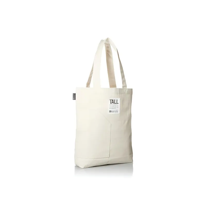 ROOTOTE Cotton Portable Crossbody Bag, Shoulder Bag Unisex Ecru-1