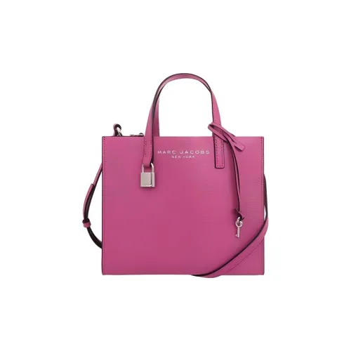 MARC JACOBS Leather Tote Bag, Shopping Bag, Shoulder Bag, Crossbody Bag, Handbag Mini Women's Pure Fuchsia