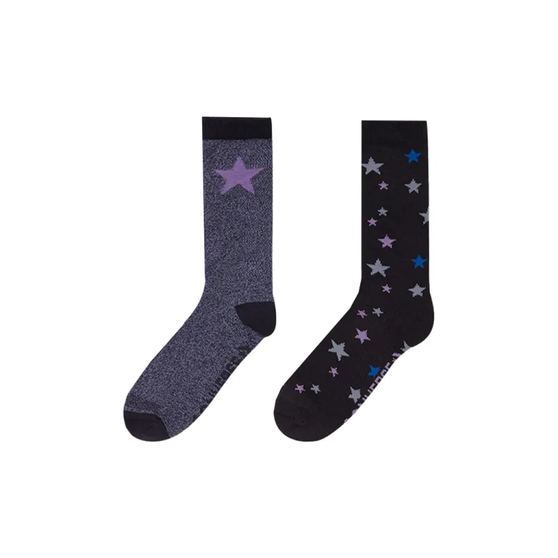 Converse Mid Calf Socks Unisex 2 Pack-0