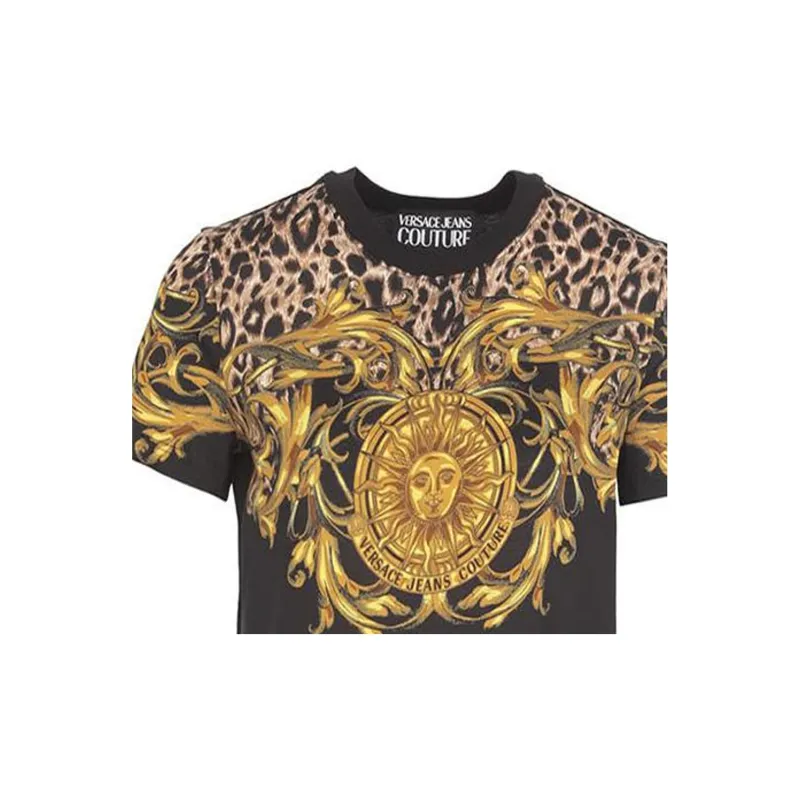 VERSACE JEANS COUTURE SS22 T Shirt Women's Black-5