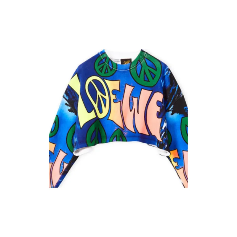 LOEWE Sweatshirts Women's Blue-4