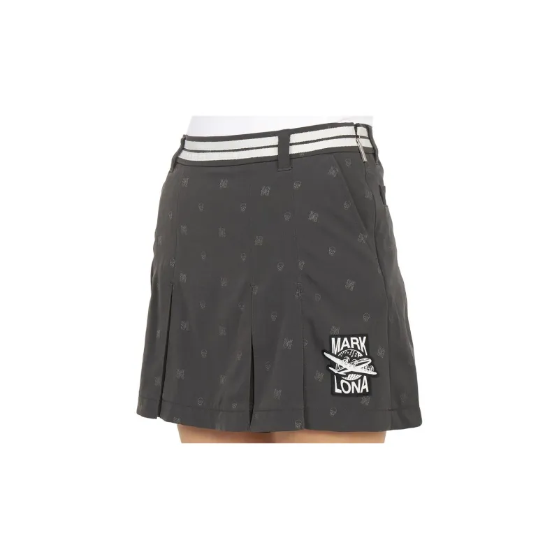 MARK & LONA Casual Short Skirts Women's Charcoal Gray-2