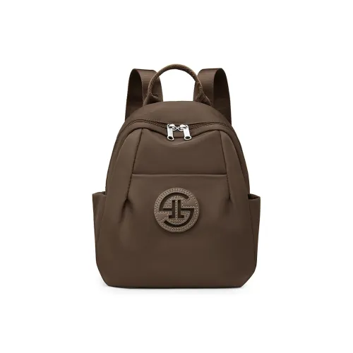Gerlanx Nylon Fabric Backpack Unisex Multicolor