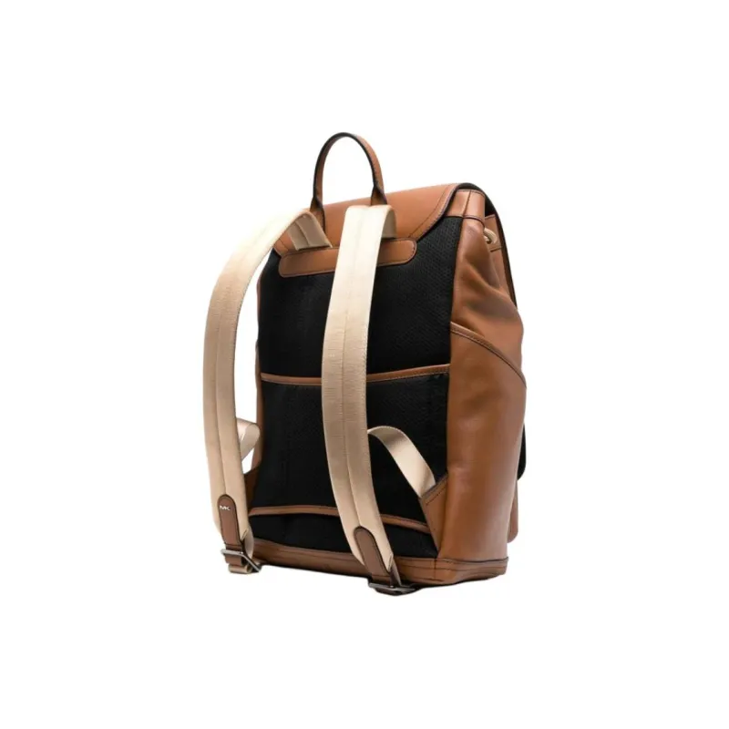 MICHAEL KORS Leather Backpack Regular Men's Brown-1