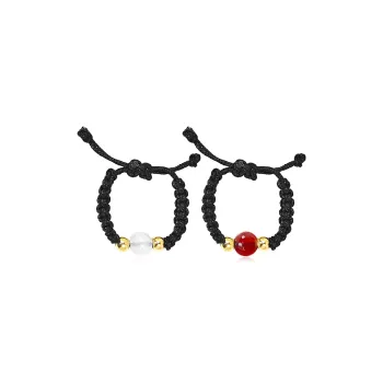 D.K.X Colored Glaze Rings Unisex