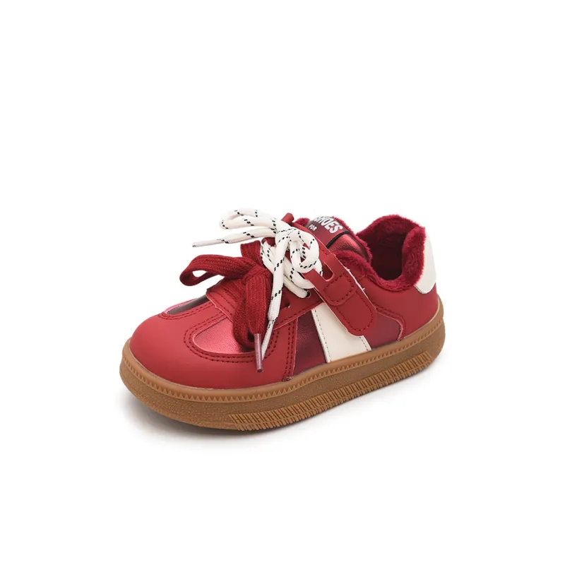 Budding Slip Resistant Warm And Water Resistant Low Top Kids' Skateboarding Shoes Kids'-1