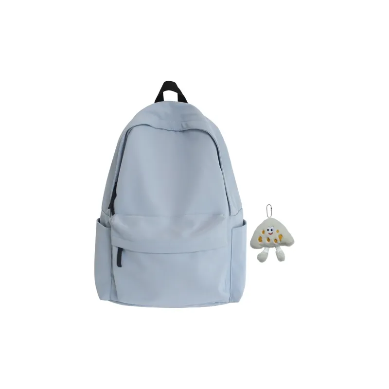 KAMLUI Nylon Fabric Backpacks Backpack Regular Unisex Burgundy/Black/Beige-9