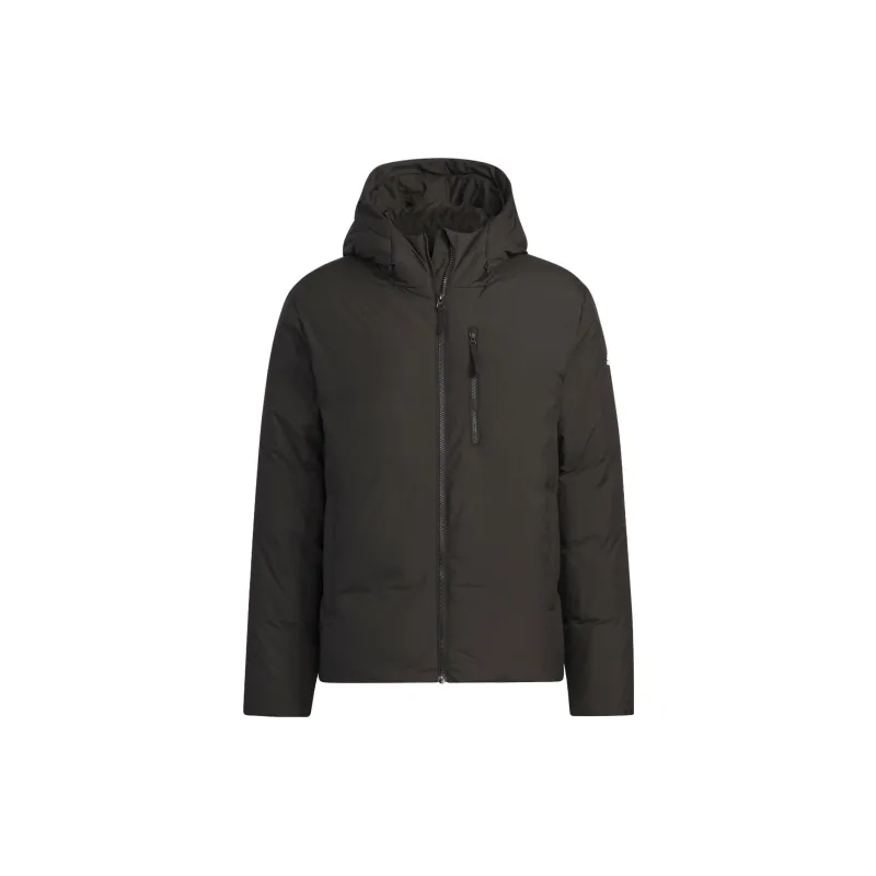 Adidas Down Jacket Unisex Black Comes With Necklace-1