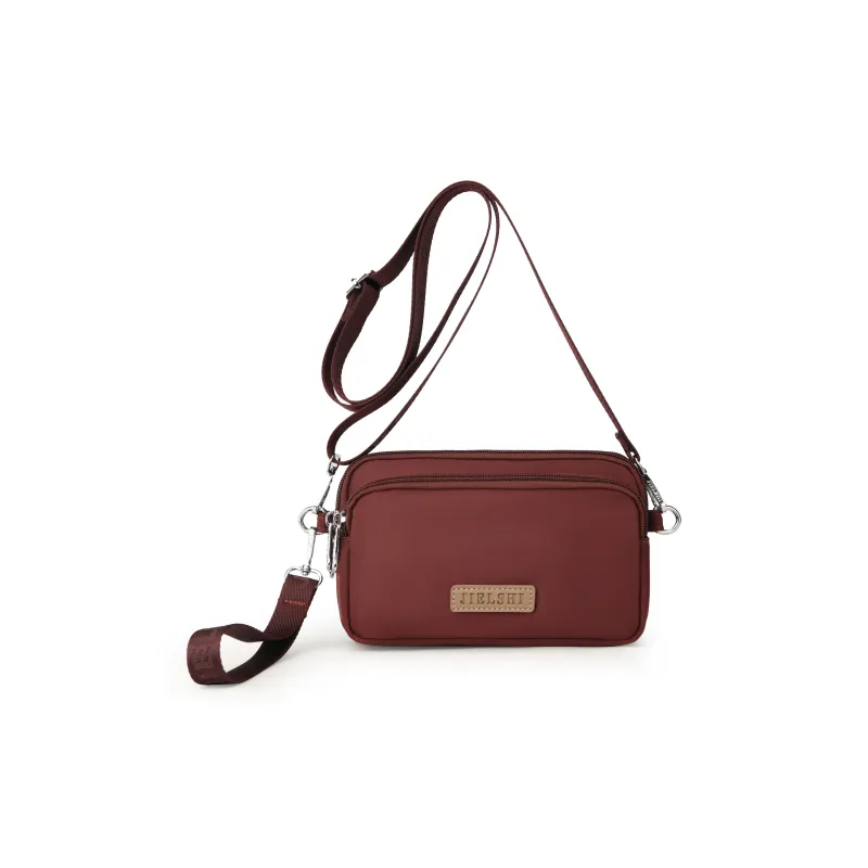 Gerlanx Nylon Fabric Shoulder Bag, Crossbody Bag Regular Unisex Multicolor-7