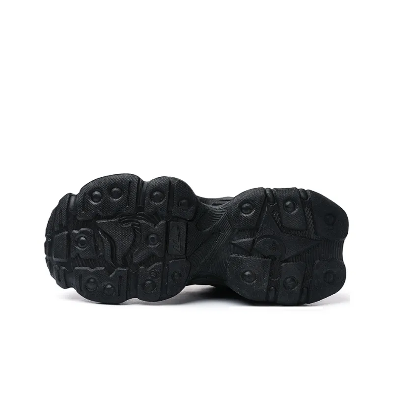 Warrior Warrior Wear Resistant Low Top Chunky Sneakers Women's Black Light Gray-4