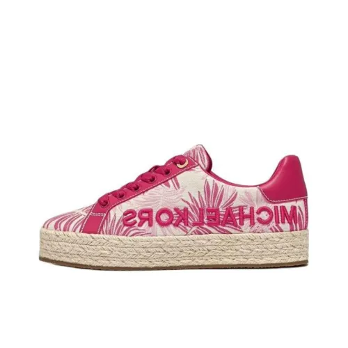MICHAEL KORS Poppy Low-Top Skateboard Shoes Women's Pink
