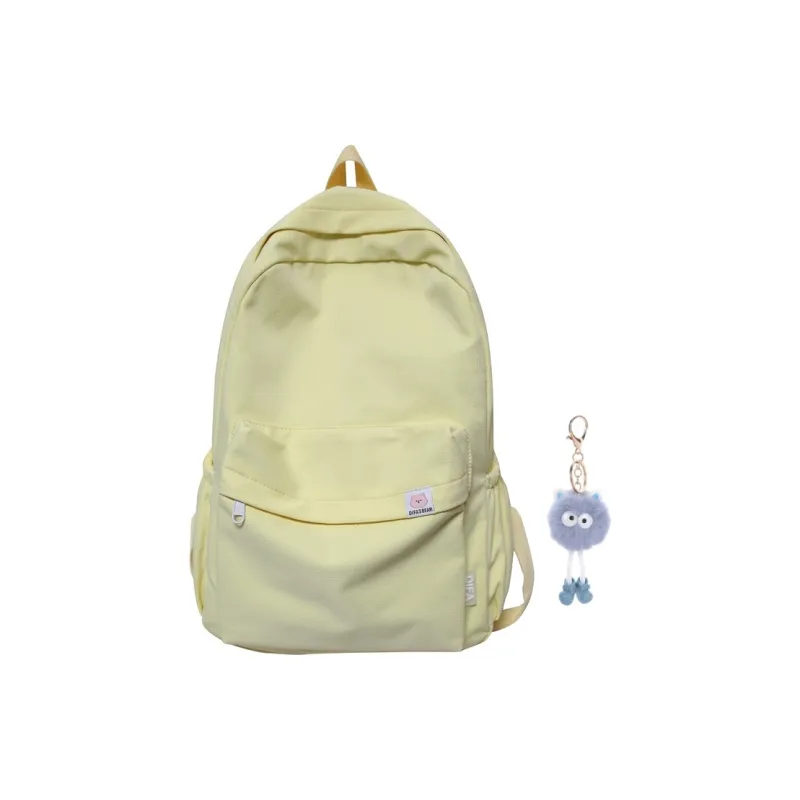 KAMLUI Nylon Backpack Regular Unisex Yellow/Blue/Black/Ecru/Pink-0