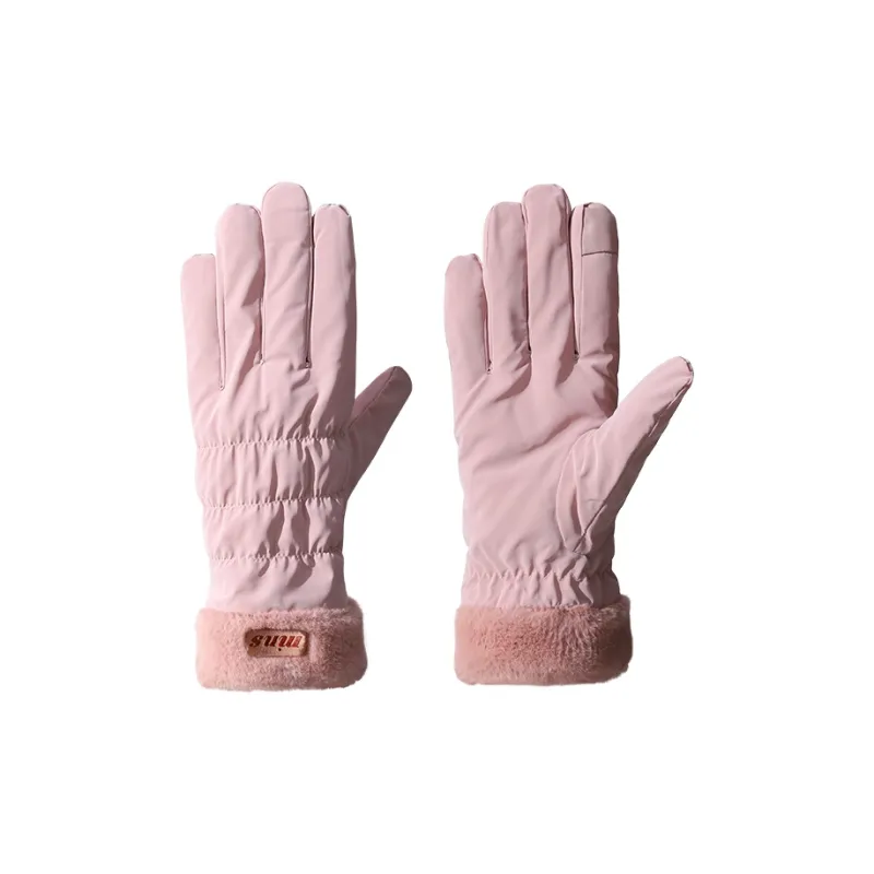 15 MINS Polyester Gloves Women's Multiple Colors-10