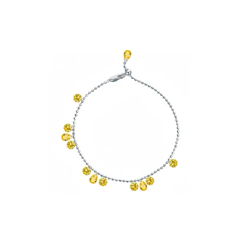AIDO STUDIO 925 Sterling Silver Zirconia Bracelets Women's-0