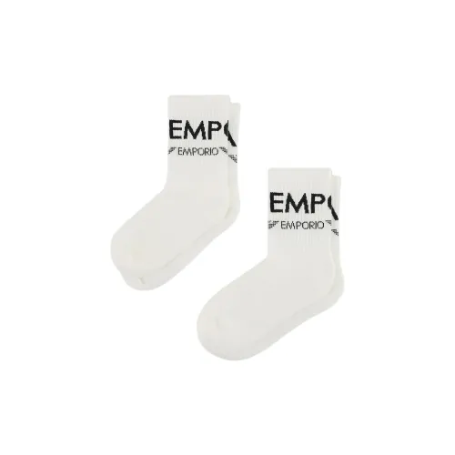 EMPORIO ARMANI Ankle Socks Women's 2 Pack White
