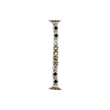 Apple Slim Fit Four-Leaf Clover Mother of Pearl ~ Gold Black