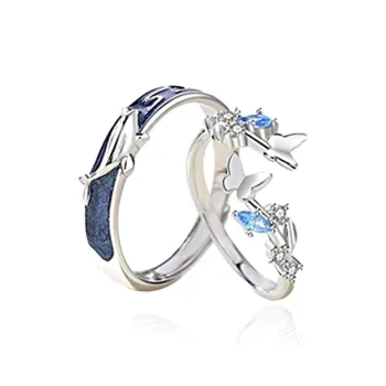 Chongqing Gold Store S925 Silver Rings Unisex