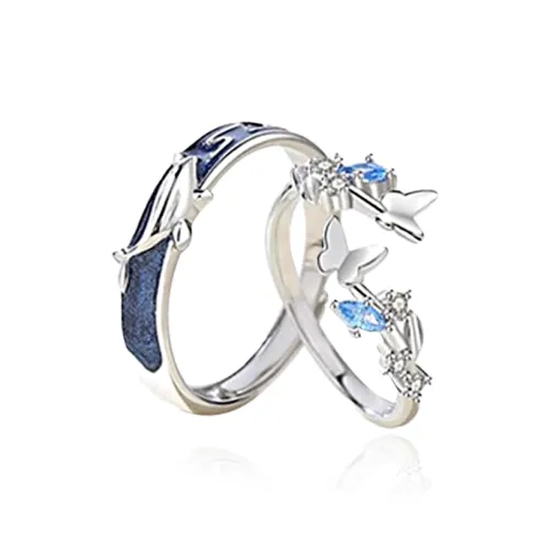 Chongqing Gold Store S925 Silver Rings Unisex