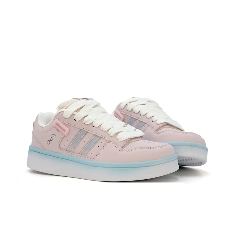 FULLXUAN Everyday Casual Commute Abrasion Resistant Low Top Skateboard Shoes Women's-38