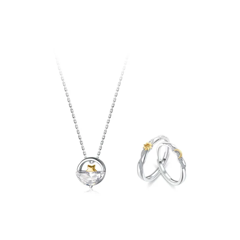 JOYDINNY S925 Silver Necklaces Unisex-2