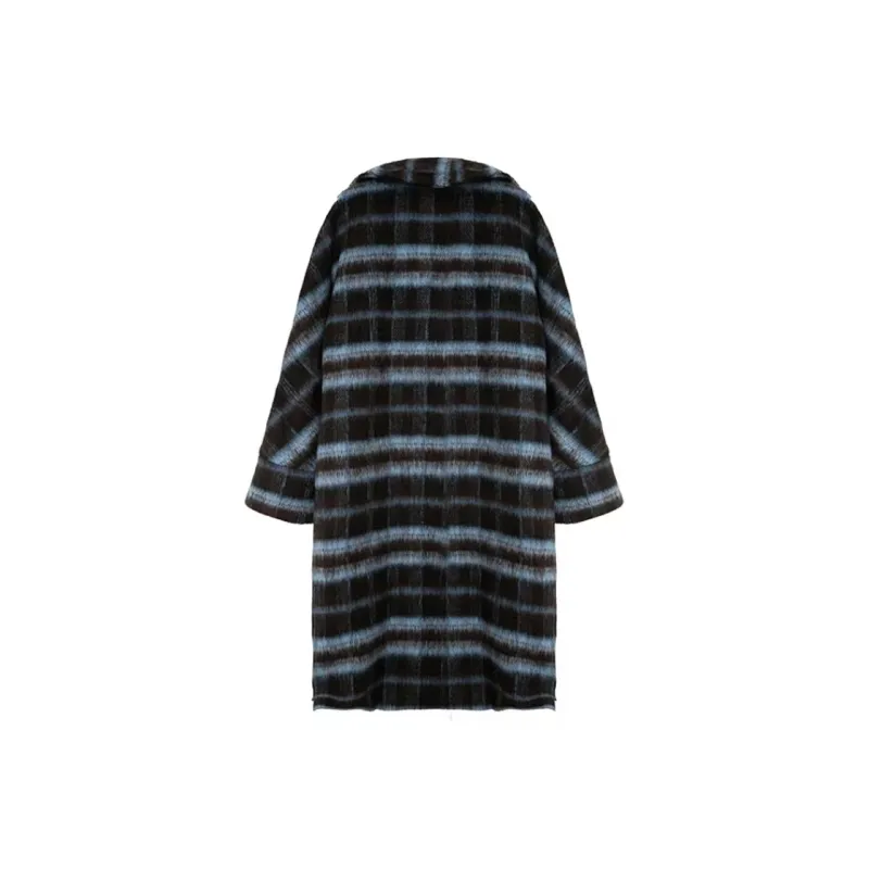 JOSR Velvet feel Coat Women's Plaid-1