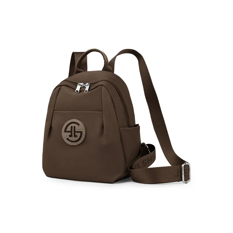 Gerlanx Nylon Fabric Backpack Unisex Multicolor-1
