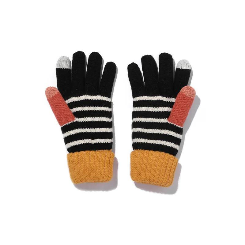 Clect Acrylic Knit Gloves Women's-4
