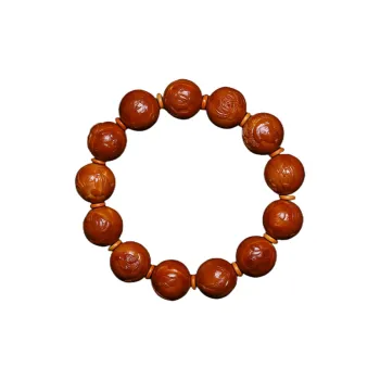 ZHOUPAI Olive Pit Bracelets Unisex