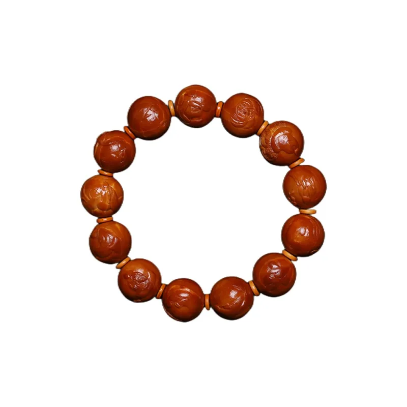 ZHOUPAI Olive Pit Bracelets Unisex-0