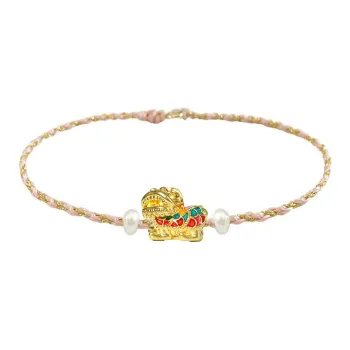 LOULANBOWUGUAN Gold Bracelet Unisex