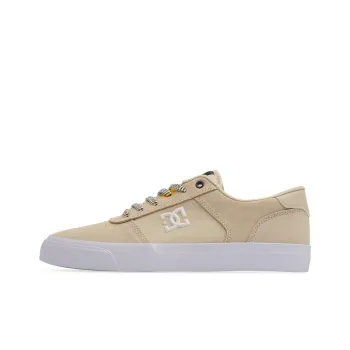 DC Shoes Teknic Low-Top Skateboard Shoes Men's Beige