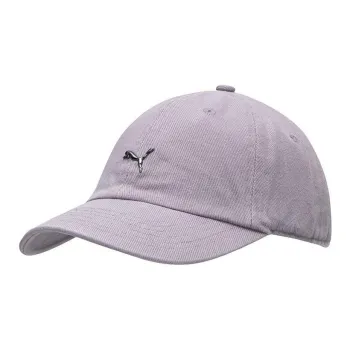 PUMA Cotton Baseball Caps Unisex Purple