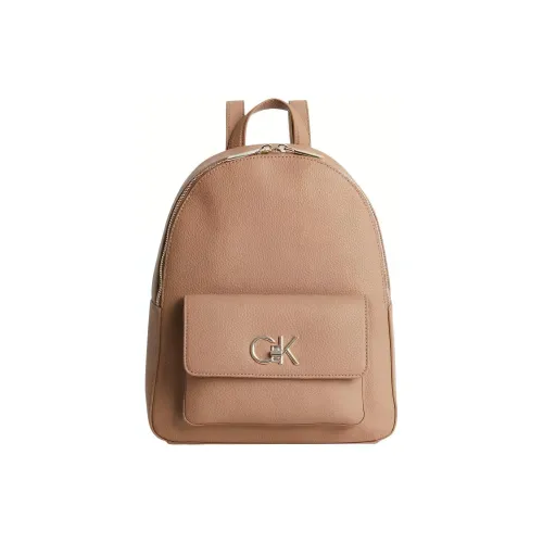 calvin boot KLEIN Recycled Polyester Backpack Women's Brown
