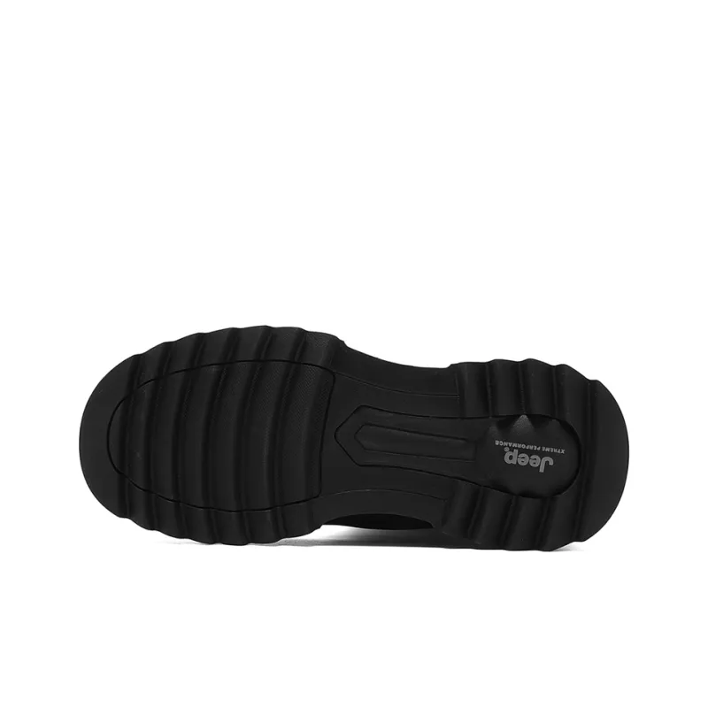 Jeep Warm Wear-Resistant Cushioning Short Snow Boots Men's-2