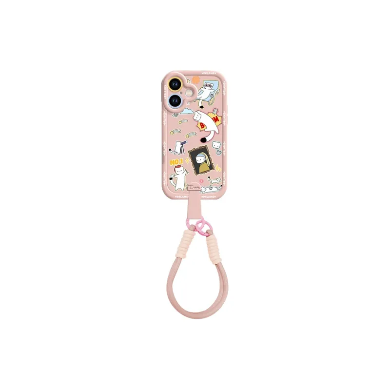 Sen Dog Silicone Material Crossbody Handheld Original Phone Cases Compatible With Apple 16 Pro Max/Pro/Plus/15/14/13-10