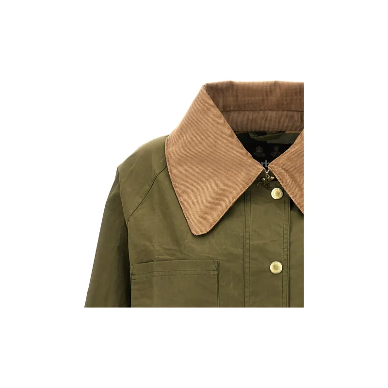 BARBOUR Hutton Oversized Showerproof Jacket-5