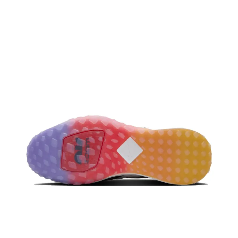 Nike Air Zoom Diamond Anti Slip Wear Resistant Low Top Baseball Shoes Men's White Black Pink-5