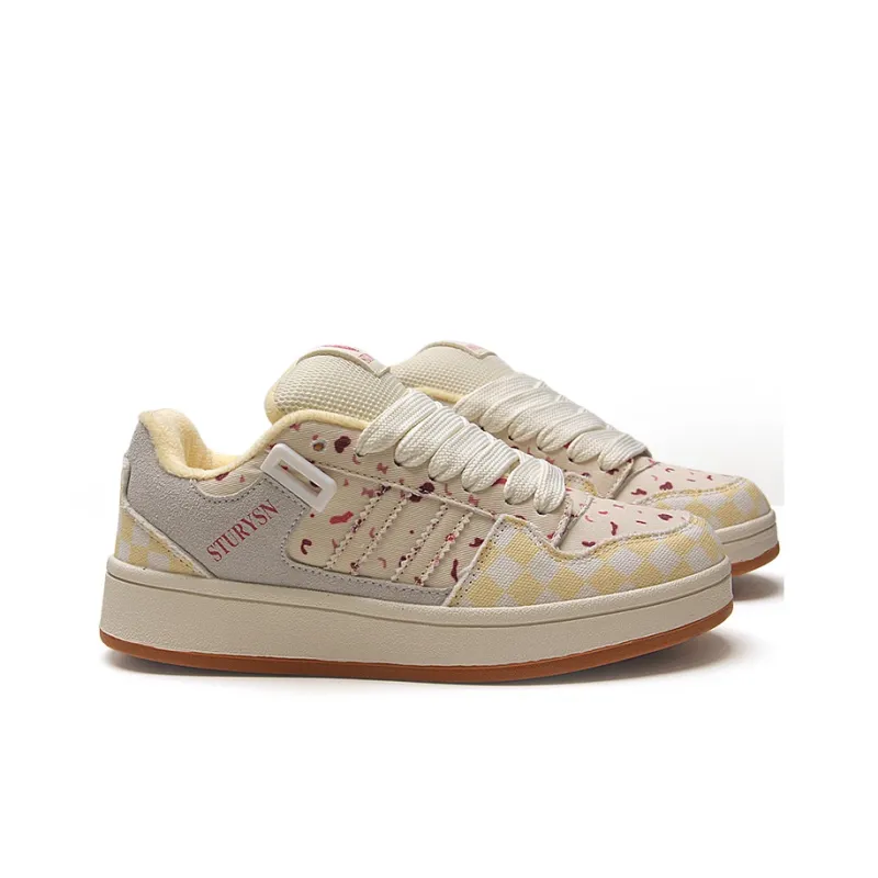 STUR YSN Warm And Wear Resistant Low Top Skateboard Shoes Unisex Cranberry-6