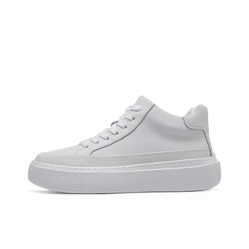 Haobin Warm And Wear Resistant Mid Top Skateboard Shoes Men's